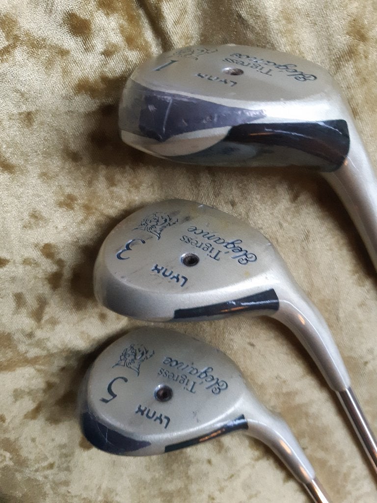Goede driver set van Lynx. Driver 1 , Houten 3 en houten 5, Sport en Fitness, Golf, Ophalen of Verzenden, Gebruikt, Set