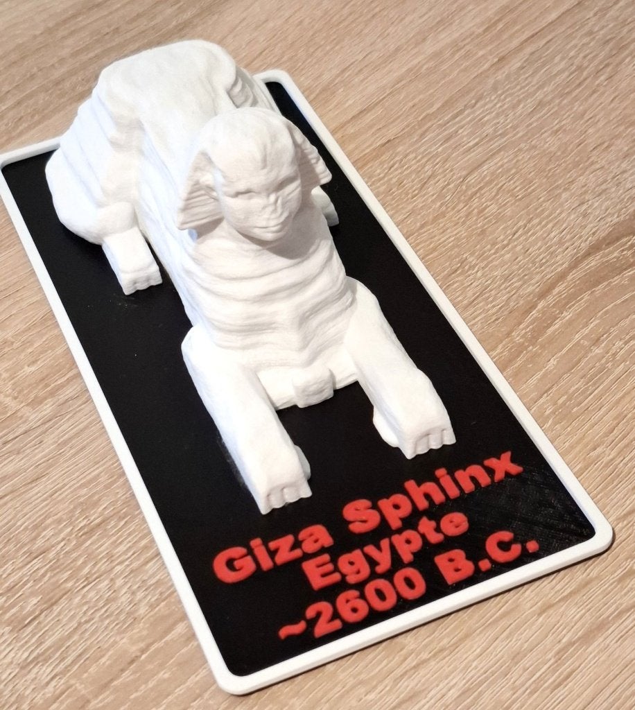 Egyptische Sphinx van Giza beeld, Ophalen of Verzenden, Nieuw, Overige typen