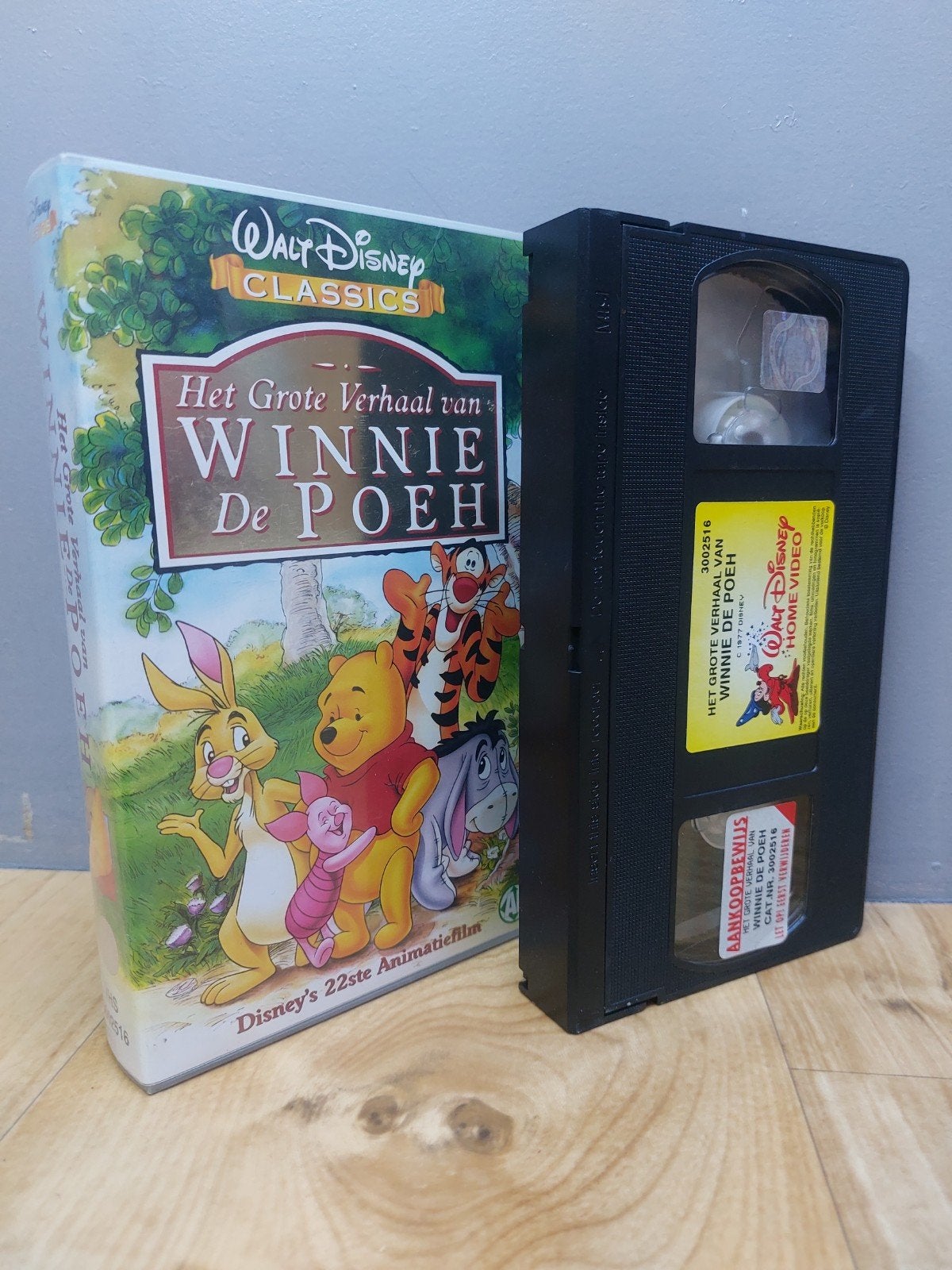 Het Grote Verhaal van Winnie de Poeh (VHS) Disney, Verzamelen, Disney, Ophalen of Verzenden, Gebruikt