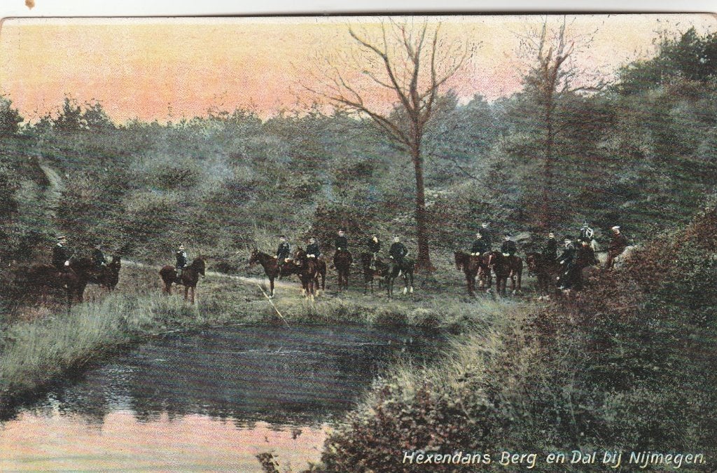 berg en dal- hexendans, Ophalen of Verzenden, Voor 1920, Gelderland
