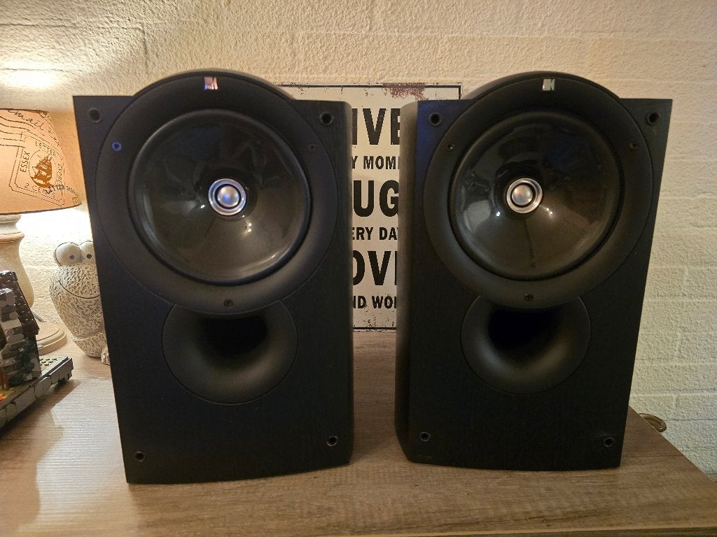 .Set Kef Q1 luidsprekers., Ophalen, Gebruikt, Stereo speakers, KEF