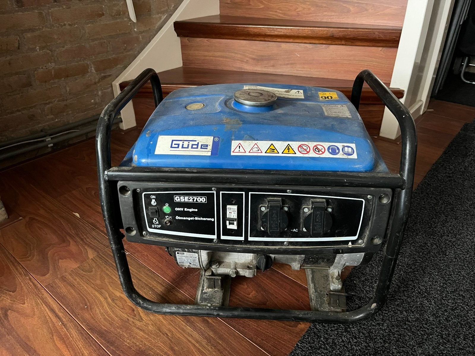 GSE2700 generator / aggregaat, Ophalen, Gebruikt