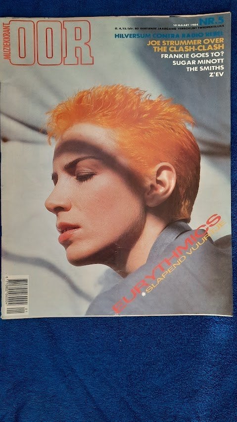 OOR 5-1984 Eurythmics Simple Minds Clash FGTH Smiths Aldo, Ophalen of Verzenden, Zo goed als nieuw, Muziek, Film of Tv
