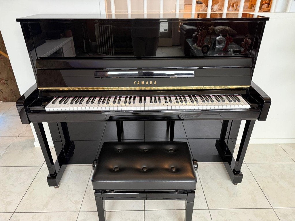 Piano Yamaha, Muziek en Instrumenten, Ophalen, Gebruikt, Zwart, Piano