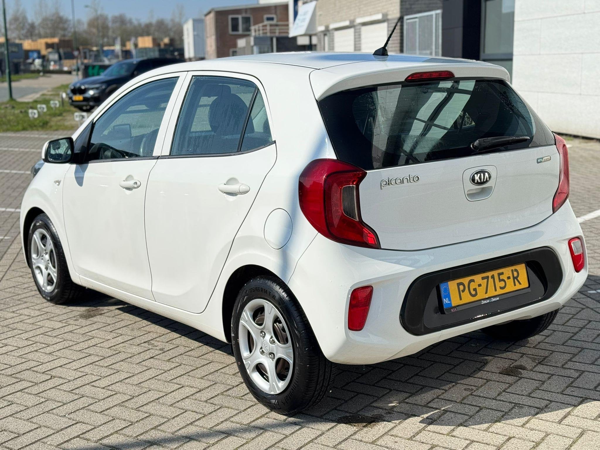 Kia Picanto 1.0 CVVT EconomyPlusLine AIRCO/NAP, Auto's, Stof, Gebruikt, Euro 6, 4 stoelen