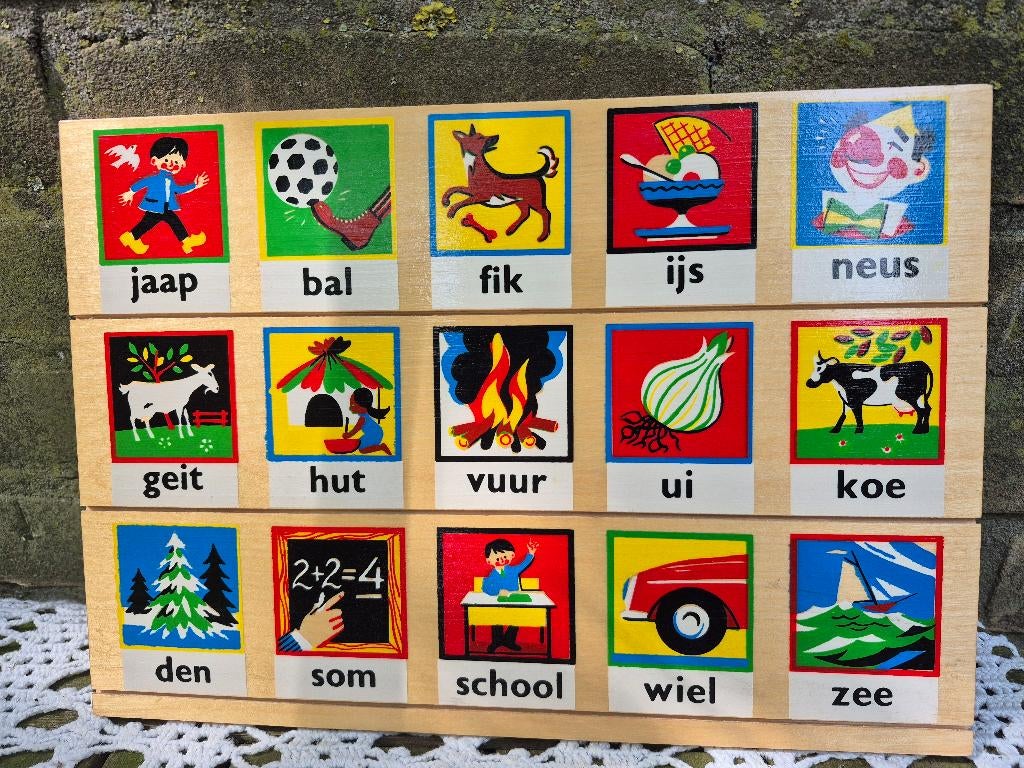 Simplex leesplankje, Ophalen of Verzenden, Gebruikt, Hout