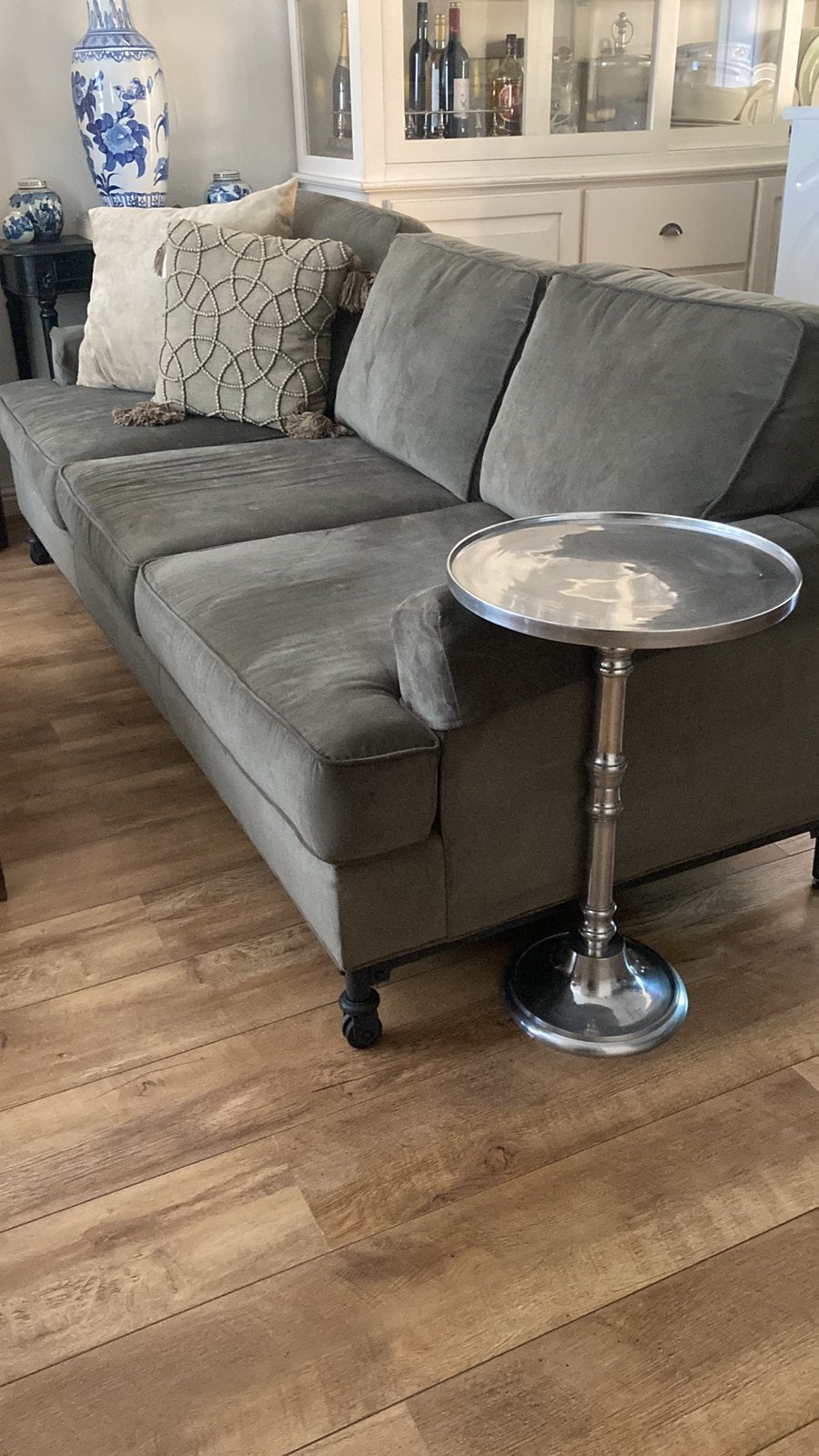 Riviera maison bank, Huis en Inrichting, Banken | Sofa's en Chaises Longues, Ophalen of Verzenden, Zo goed als nieuw, 75 tot 100 cm