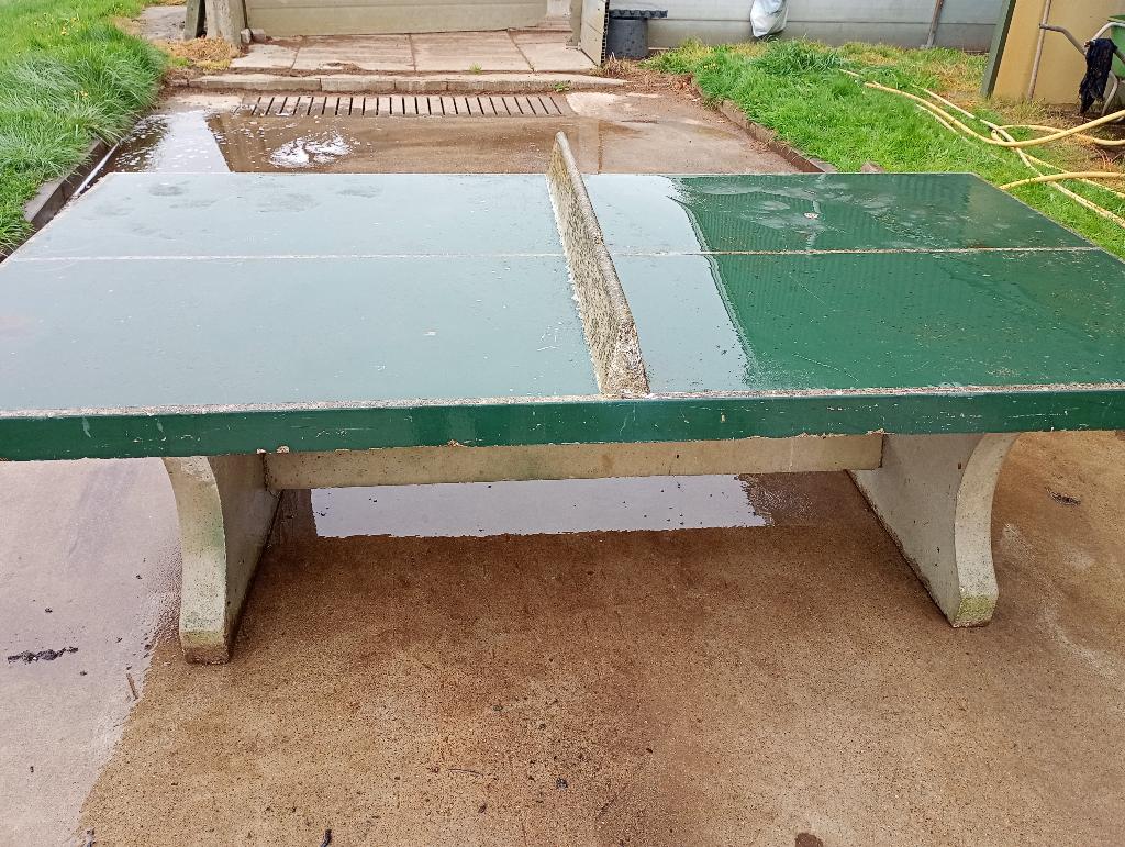 beton tafeltennistafel, Ophalen, Gebruikt, Tafel Indoor
