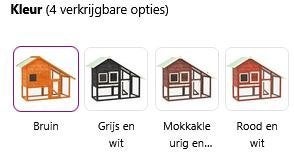 Konijnenhok hok kooi buitenren konijn GRATIS VERZENDEN!, 110 cm of meer, Verzenden, Nieuw, Konijn