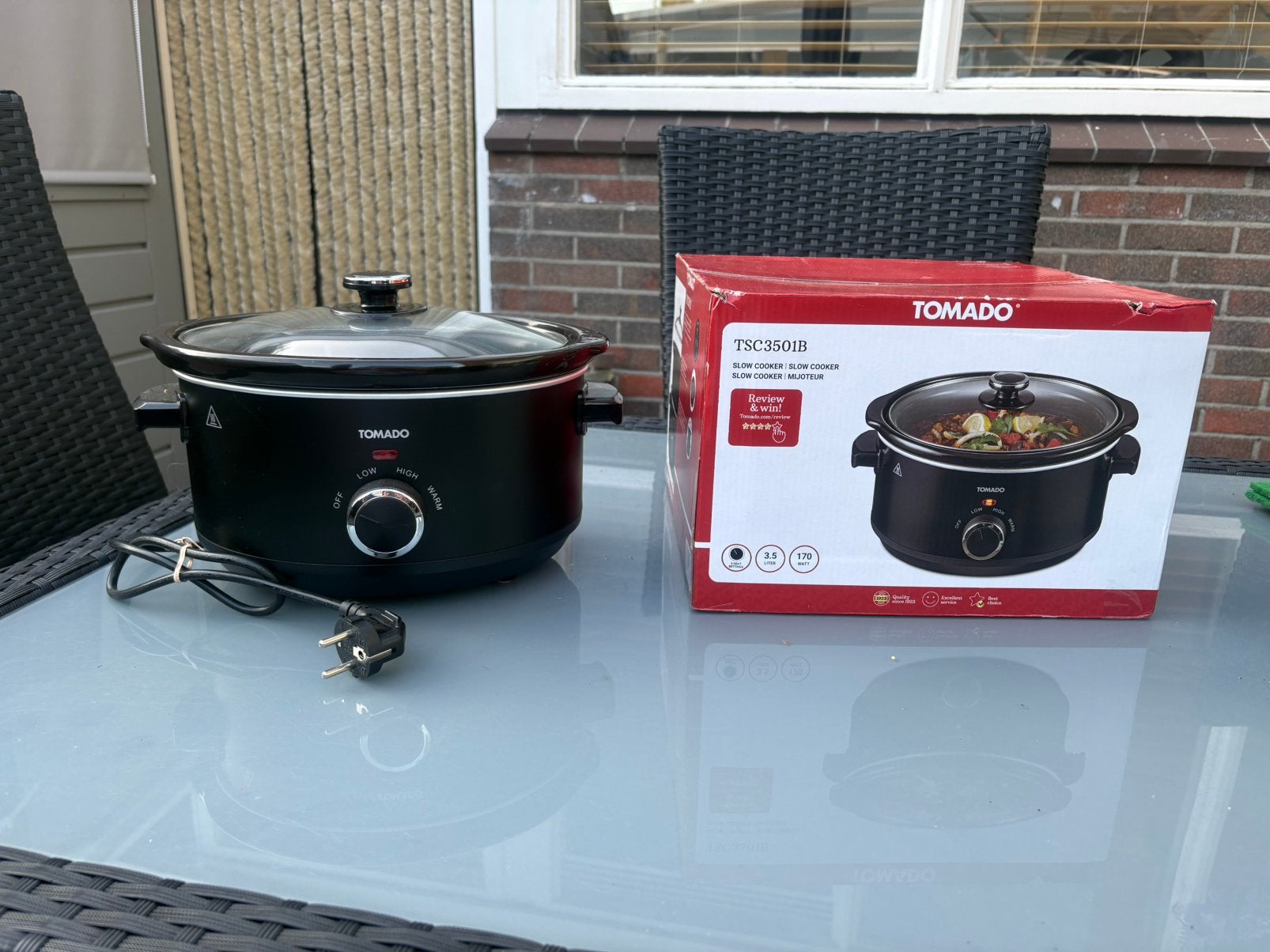 Tomado slowcooker, Ophalen of Verzenden, Zo goed als nieuw