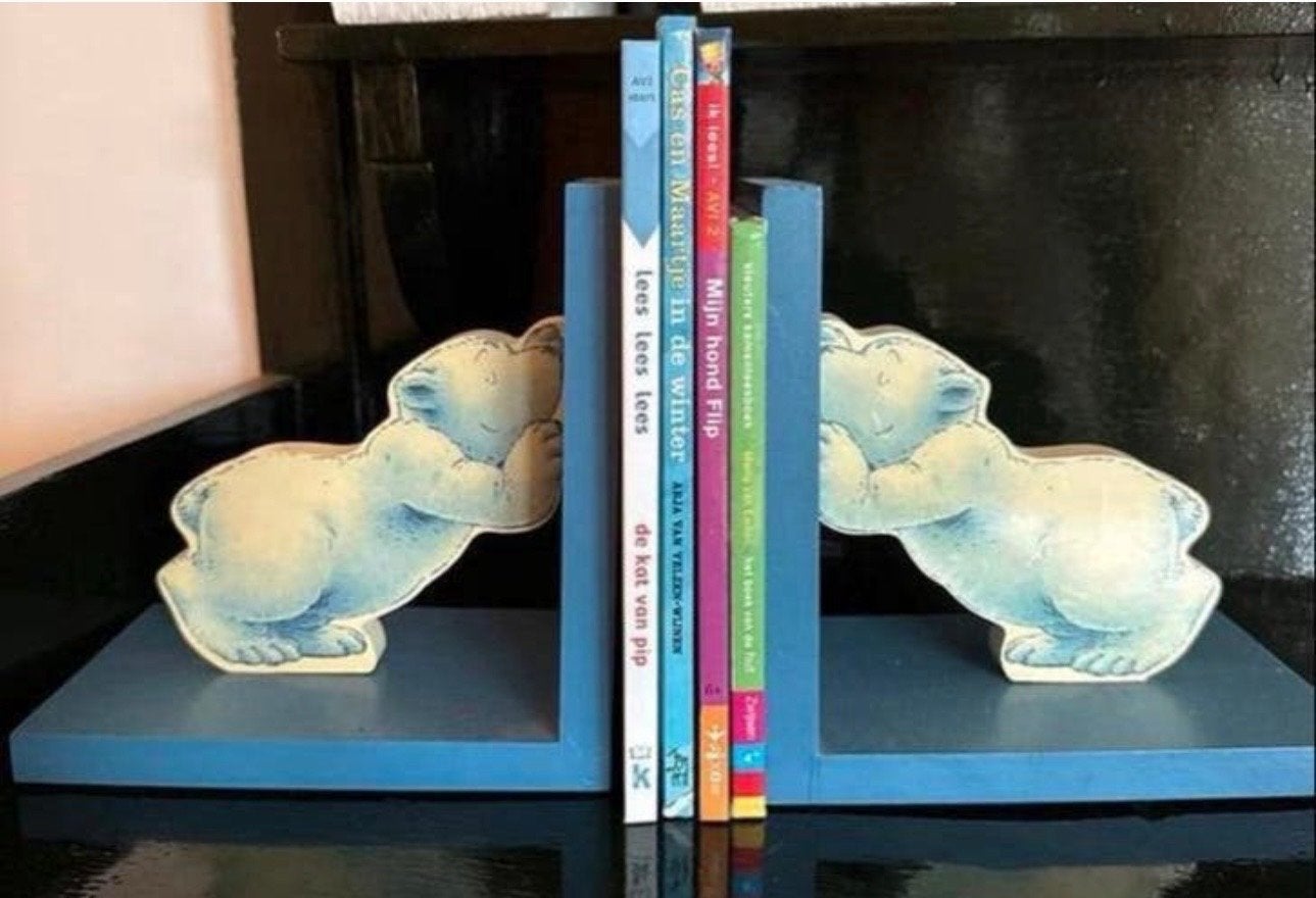Leuke boekensteunen, LARS DE KLEINE IJSBEER., Ophalen of Verzenden, Gebruikt, Overige typen