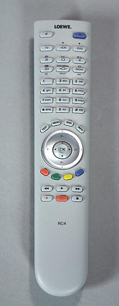 Loewe Remote RC4, Audio, Tv en Foto, Afstandsbedieningen, Ophalen, Gebruikt, Origineel, Tv