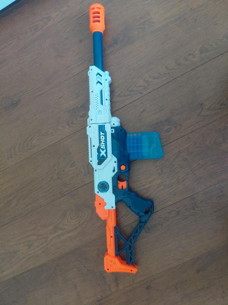 X-Shot Longshot: Krachtige Nerf Rifle - Supersnel Schieten, Ophalen of Verzenden, Nieuw