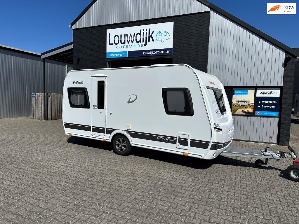 DETHLEFFS Camper 450 FR ’19 (Airco, Fransbed), Caravans en Kamperen, Caravans, Rondzit, Vast bed, Bedrijf, Kelvinstraat 23
7701BZ  Dedemsvaart, NL
