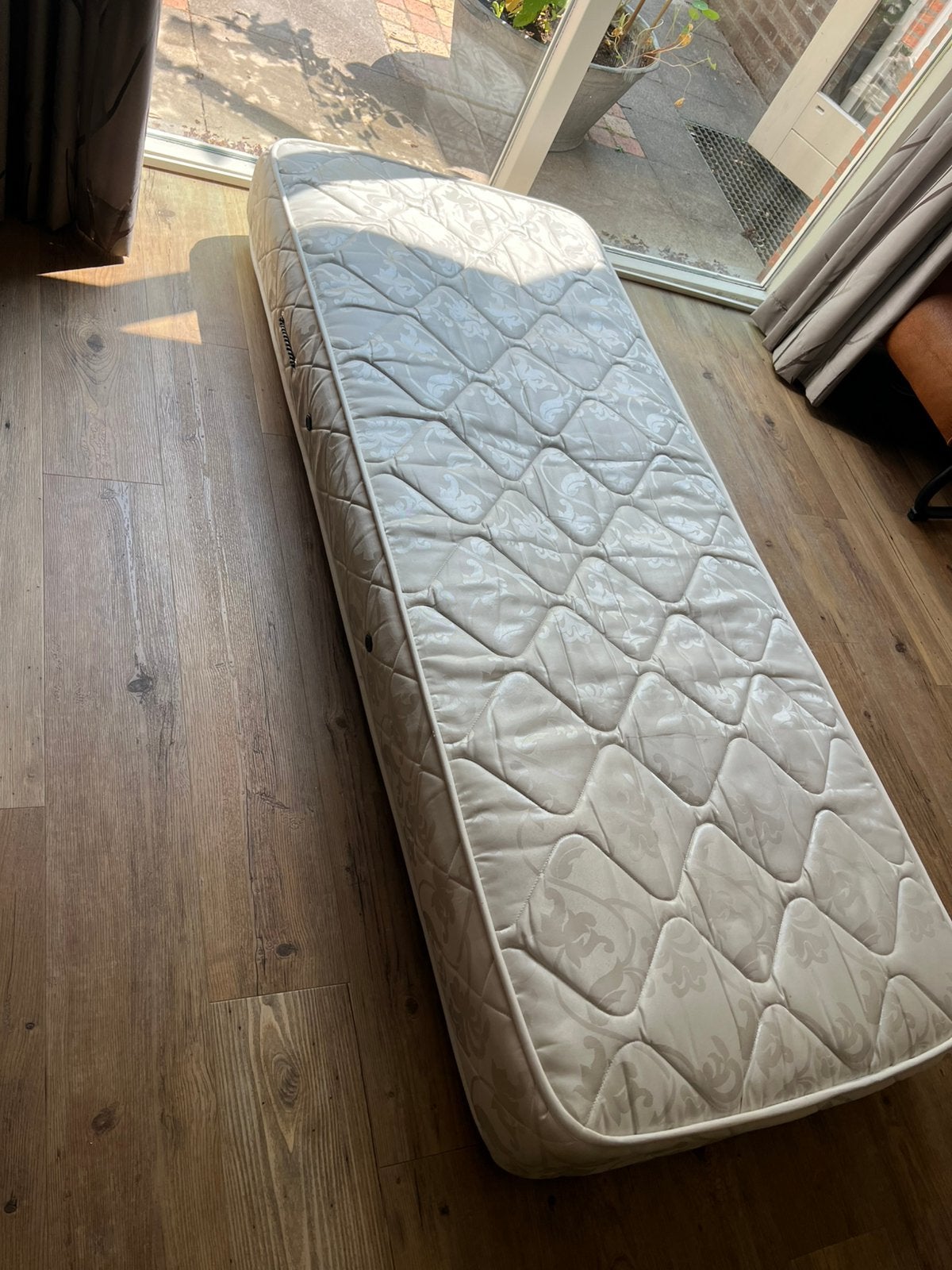 Eenpersoons matras pocketvering, Ophalen, Eenpersoons, Zo goed als nieuw, 80 cm