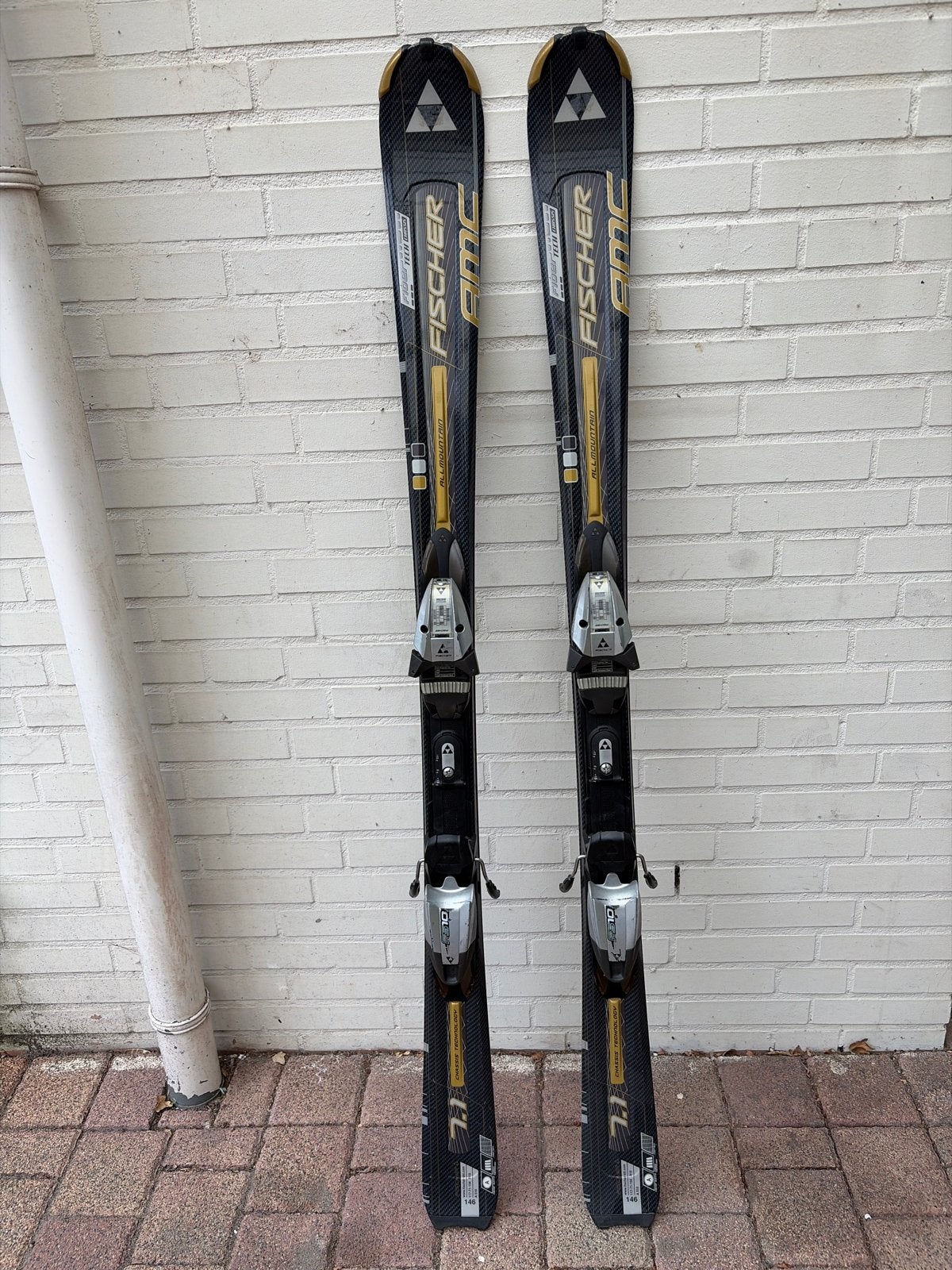 Fischer AMC Allmountain Ski's 146 cm, Ophalen, 140 tot 160 cm, Skiën, Ski's