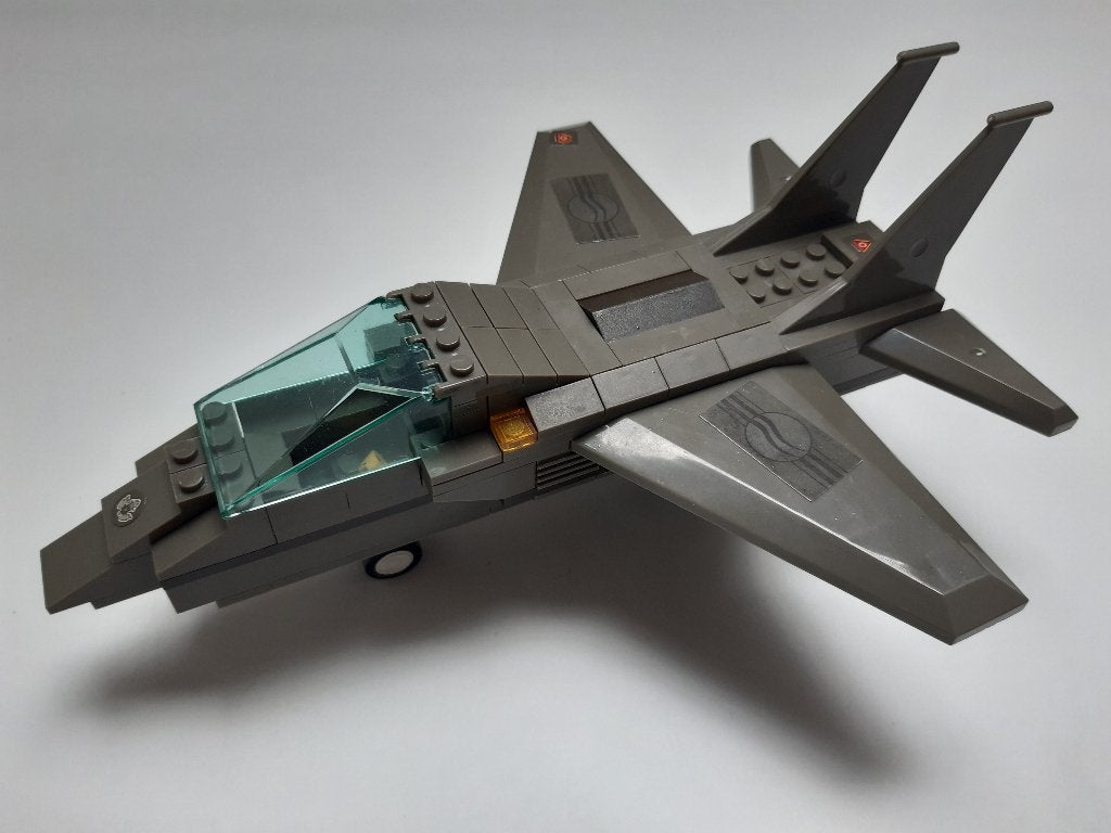 Sluban M38-B7200 Army F15 Fighter Plane Straaljager., Ophalen of Verzenden, Gebruikt, Overige merken