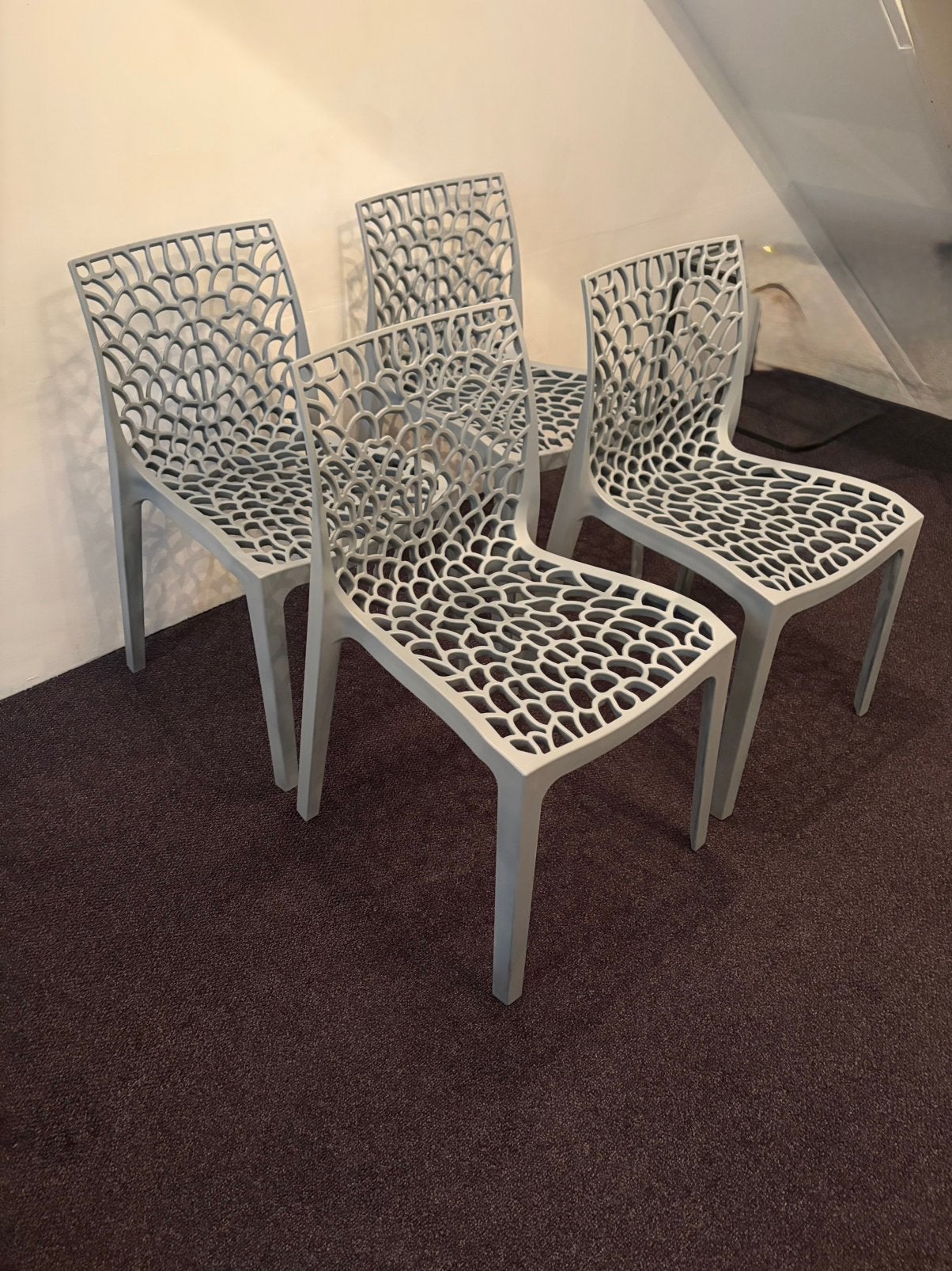 Mooie designe eye-catcher  stoelen 👀, Ophalen, Zo goed als nieuw