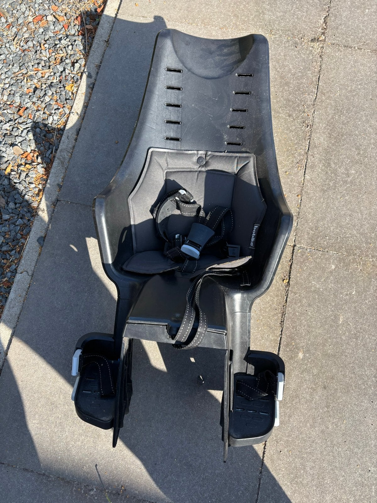 Bobike Exclusive Maxi E-BD Achterzitje met adapter, Fietsen en Brommers, Achterzitje, 9 t/m 18 kg, Ophalen of Verzenden, Gebruikt