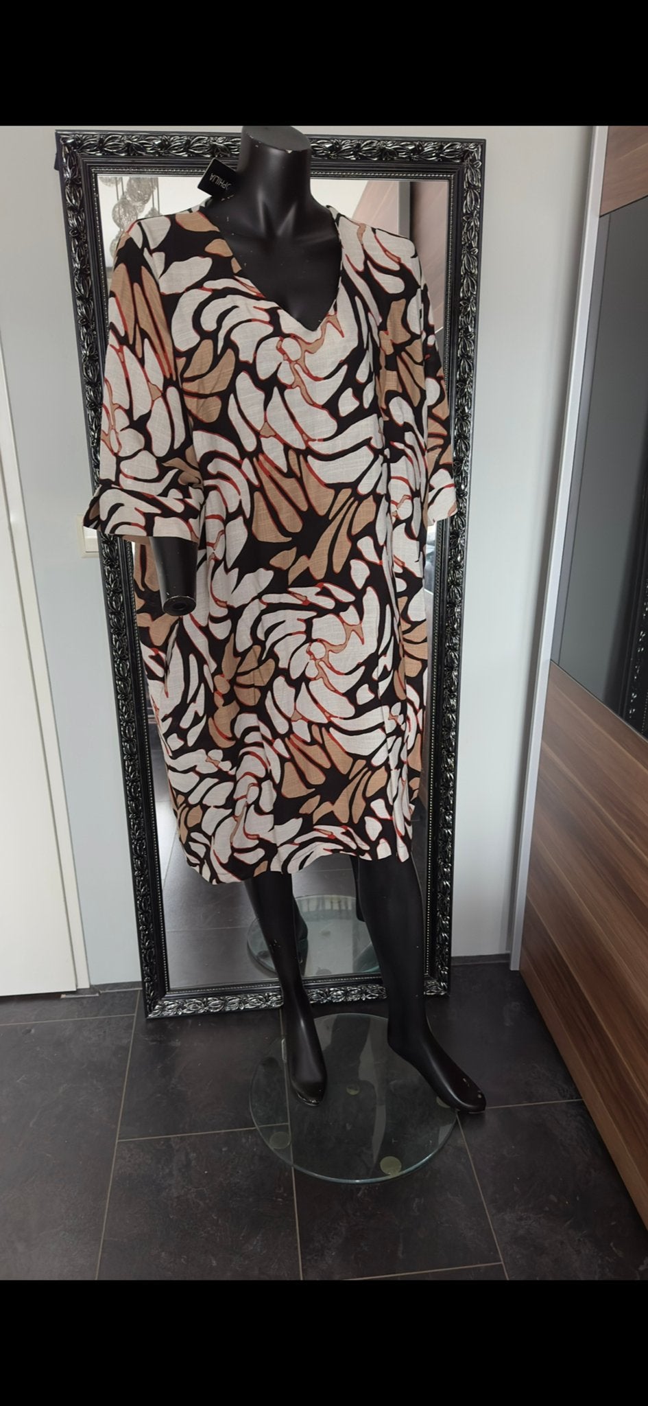 Zomerjurk mt 52-54, Ophelia, Nieuw met kaartje, Meerkleurig, Maat 46/48 (XL) of groter, Nieuw, Ophalen of Verzenden