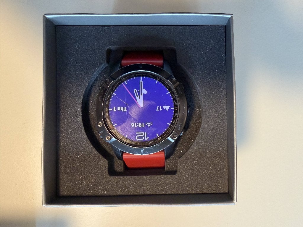 Garmin Fenix 6 Pro 47mm, Gebruikt, Stappen, Zwart, Ophalen of Verzenden