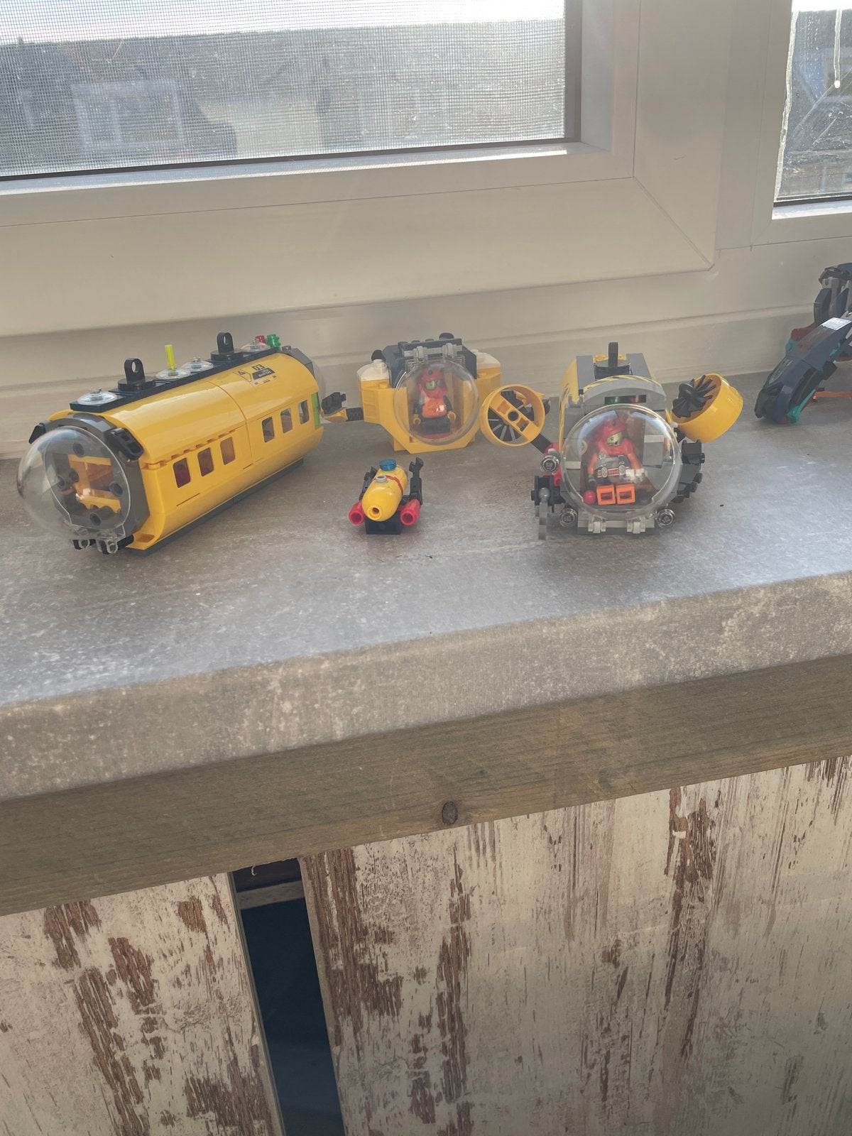 LEGO City Diepzee Onderzoeksschip en Mini-onderzeeërs, Ophalen of Verzenden, Gebruikt, Overige merken