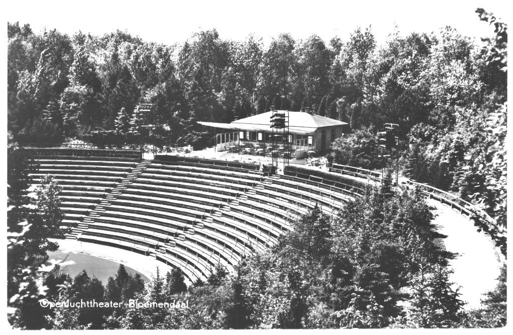 967609	Bloemendaal	Openluchttheater	NH  1959, Ophalen of Verzenden, 1940 tot 1960, Ongelopen, Noord-Holland