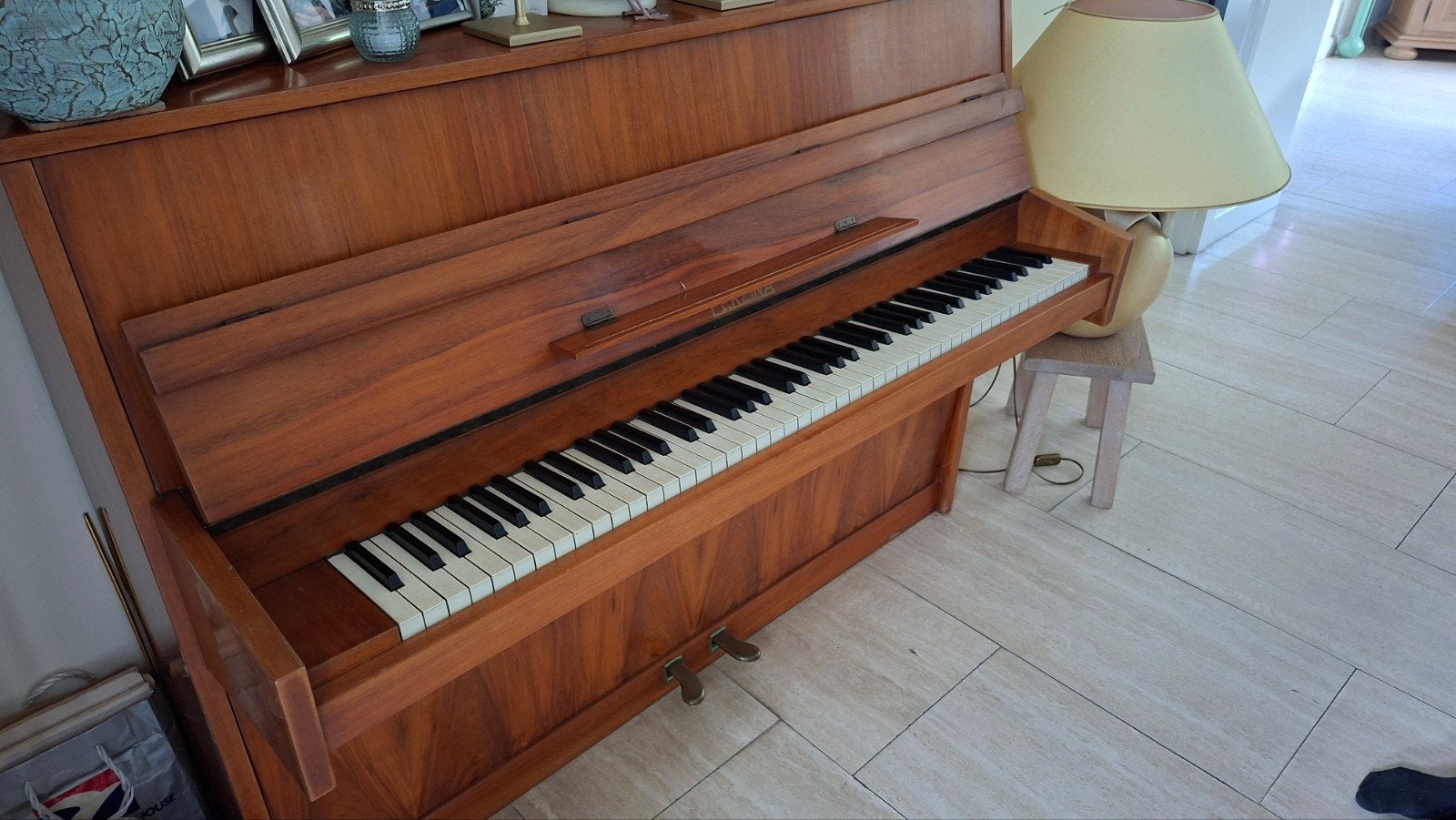 piano gratis op te halen, Ophalen, Gebruikt, Bruin, Piano