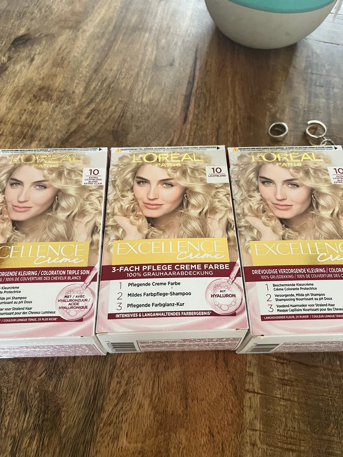 L'Oréal Excellence Crème 10 Lichtblond Haarverf (3 stuks), Sieraden, Tassen en Uiterlijk, Uiterlijk | Haarverzorging, Ophalen