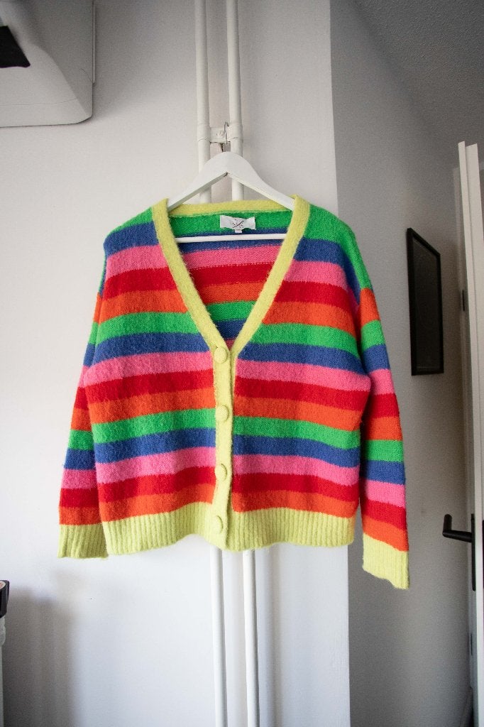 Regenboog vest JS Millenium maat M-L, Kleding | Dames, Maat 38/40 (M), Meerkleurig, Ophalen of Verzenden, JS Millenium