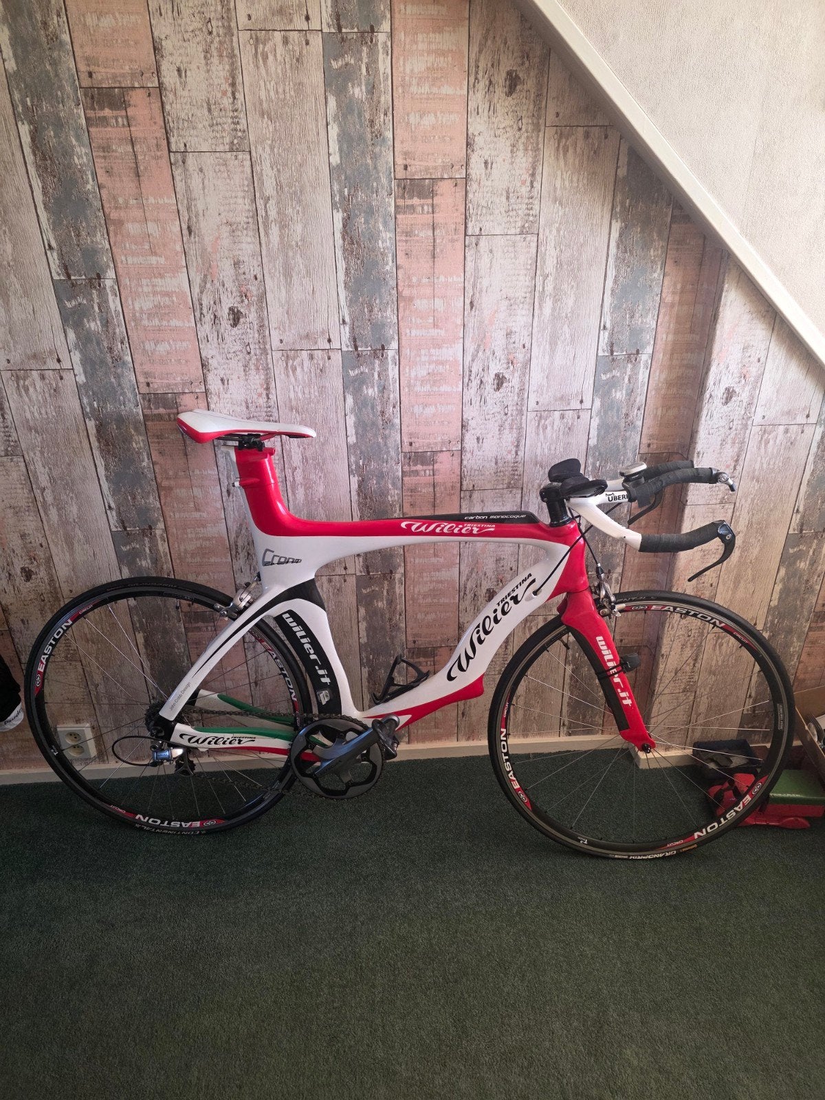 Carbon triathlon racefiets tijdritfiets, Overige merken, Minder dan 10 versnellingen, Carbon, Nieuw