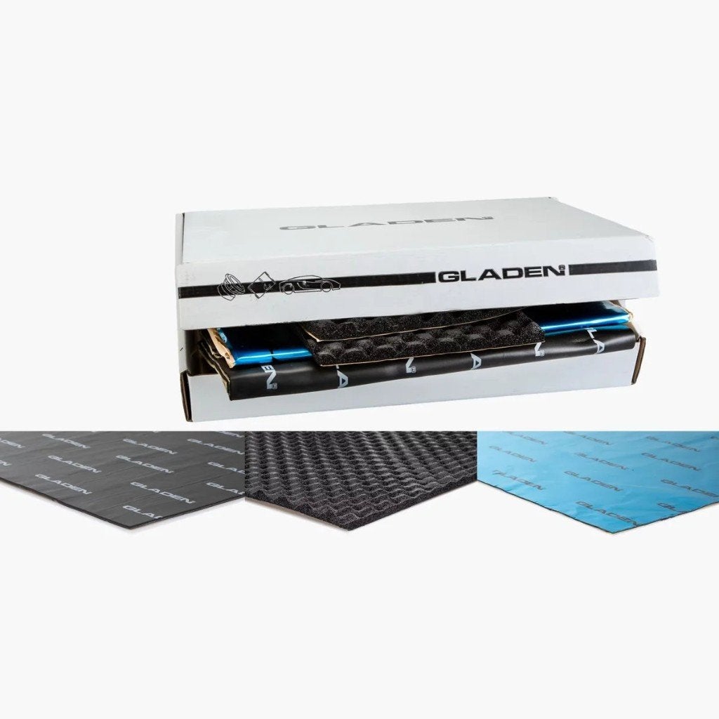 Gladen AERO demping set Professional voor 2 deuren, Auto diversen, Nieuw, Ophalen of Verzenden, Gladen