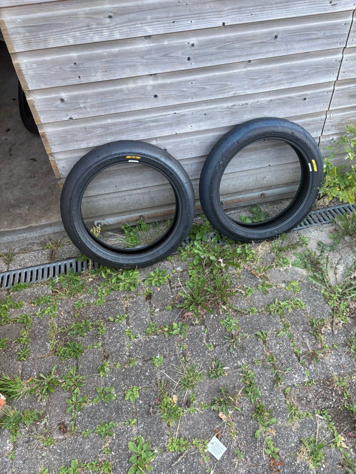 2x pirelli sc3 slick, Ophalen of Verzenden, Gebruikt