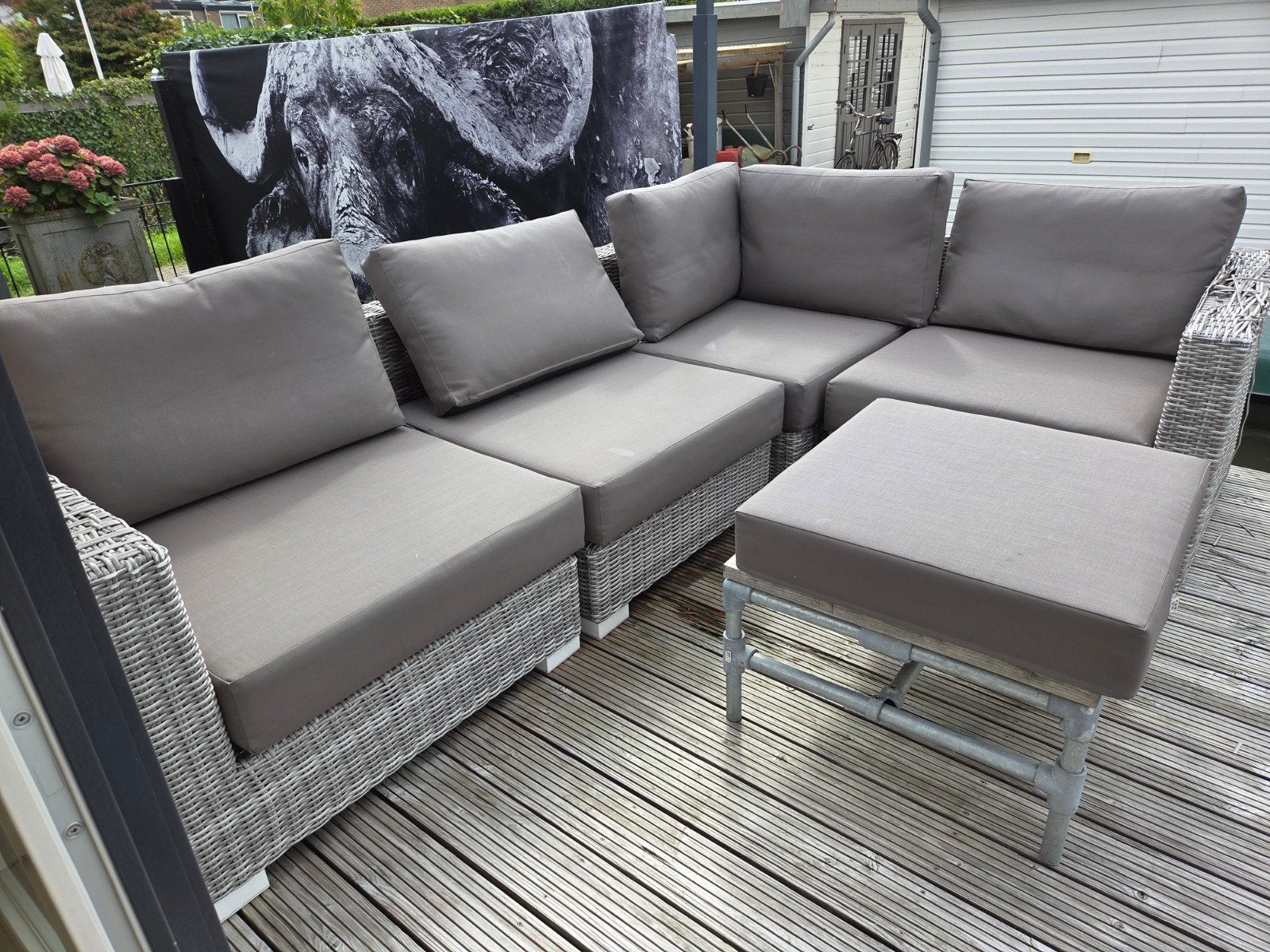 tuinset, Tuin en Terras, Ophalen, Gebruikt