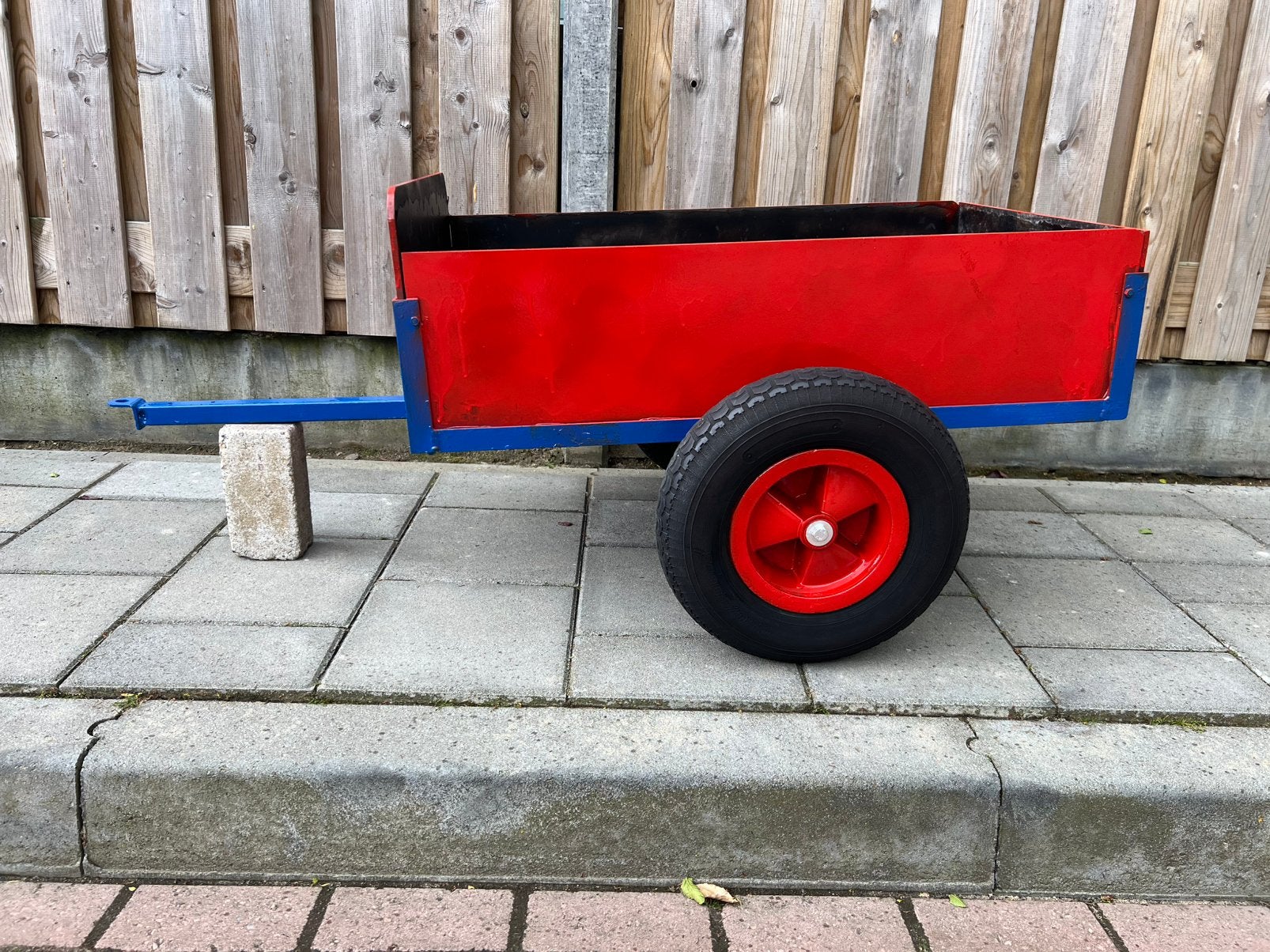 Skelter aanhanger, Ophalen, Zo goed als nieuw, Overige merken, Met kar of aanhanger