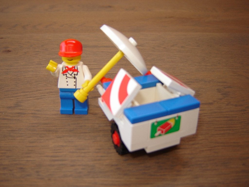LEGO LEGOLAND  ICE CREAM VENDOR 6601 !!!!, Lego, Ophalen of Verzenden, Zo goed als nieuw, LEGOLAND