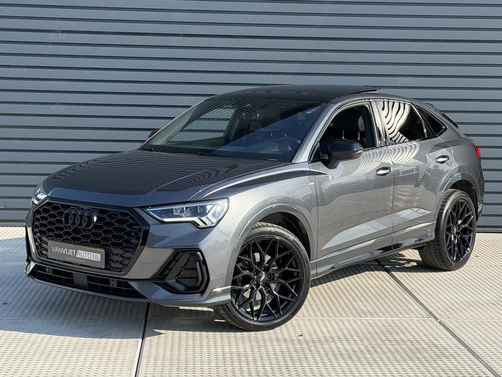 Audi Q3 Sportback 35 TFSI S Edition PANO DAK / 20 INCH / Cam, 15 km/l, 4 cilinders, Leder en Stof, Bedrijf