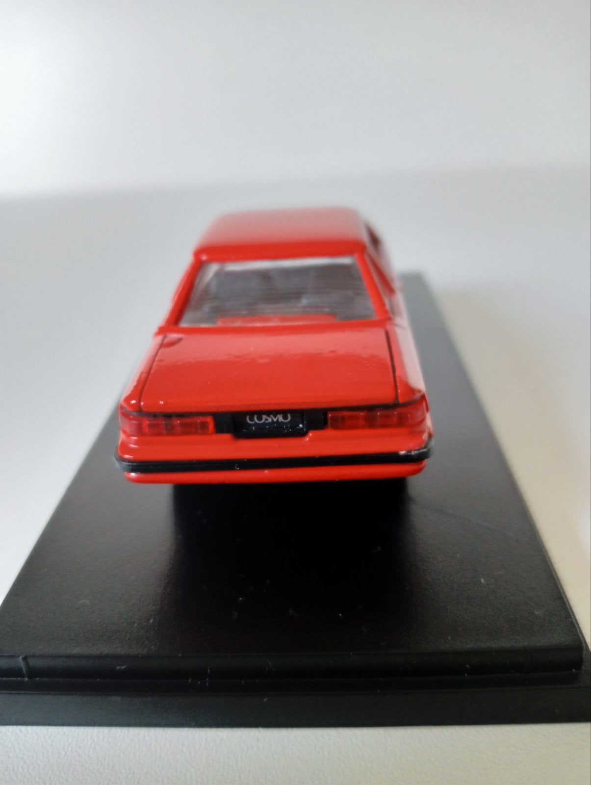 Mazda Cosmo 110S modelauto rood, (929 coupe) zeldzaam. 1985, Ophalen of Verzenden, Nieuw, Auto, Overige merken