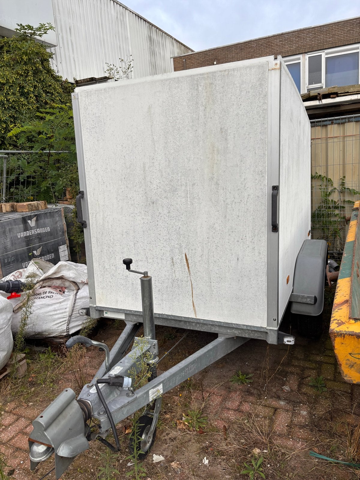 Gesloten aanhangwagen - Ideaal voor transport, Ophalen of Verzenden, Gebruikt