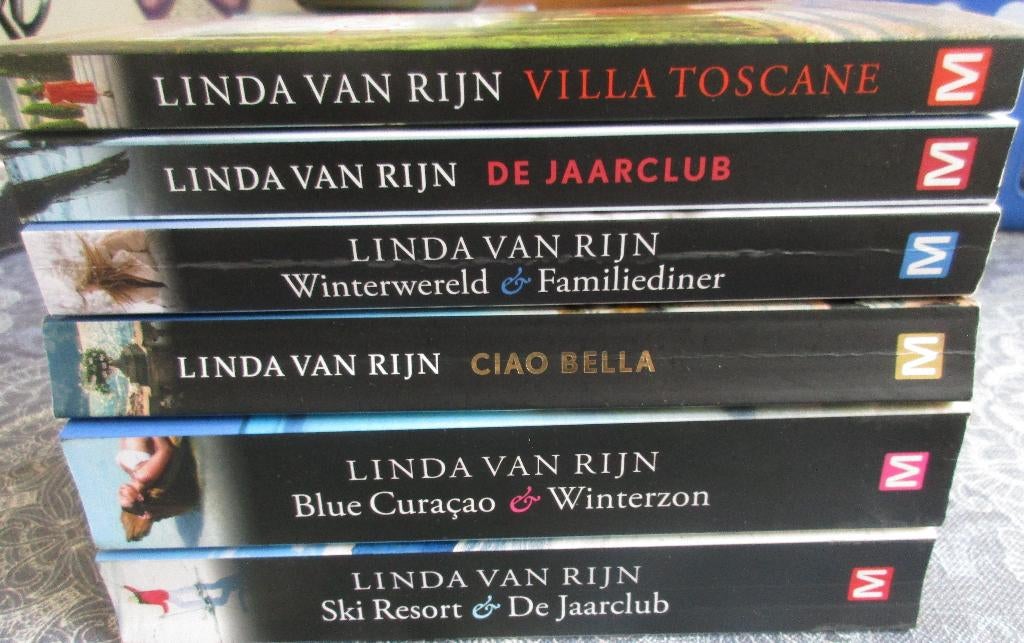 zgan !! Linda van Rijn - diverse titels, Boeken, Romans, Zo goed als nieuw, Ophalen of Verzenden
