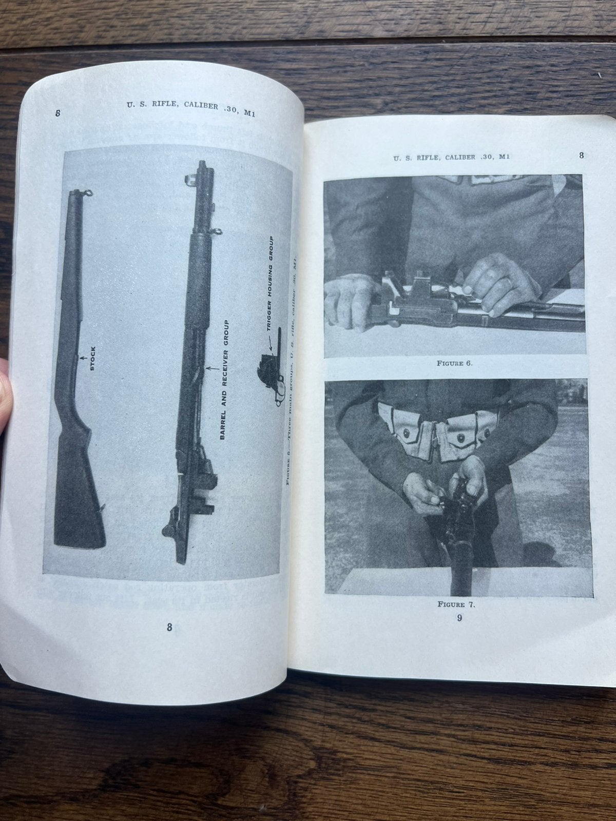 WO2 Amerikaans M1 Garand Rifle techisch voorschrift 1940, Amerika, Verzenden, Boek of Tijdschrift