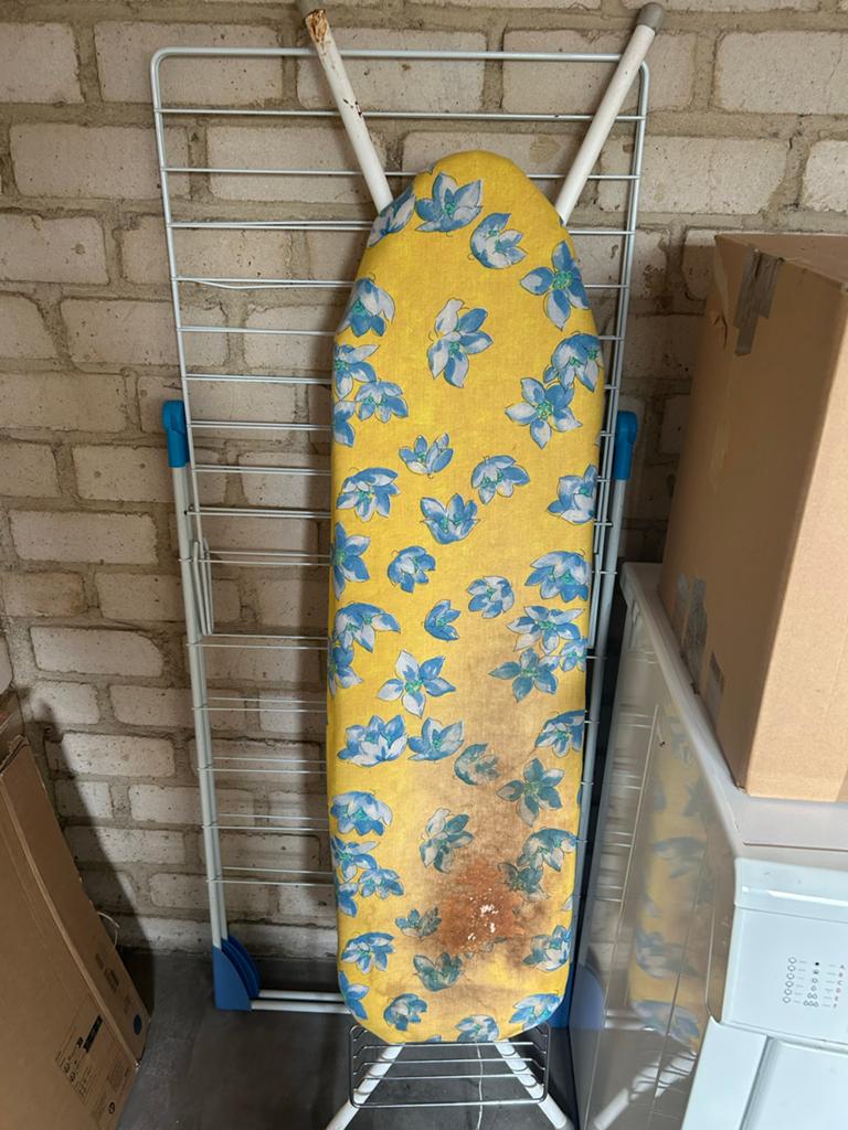 Strijkplank, Ophalen, Gebruikt