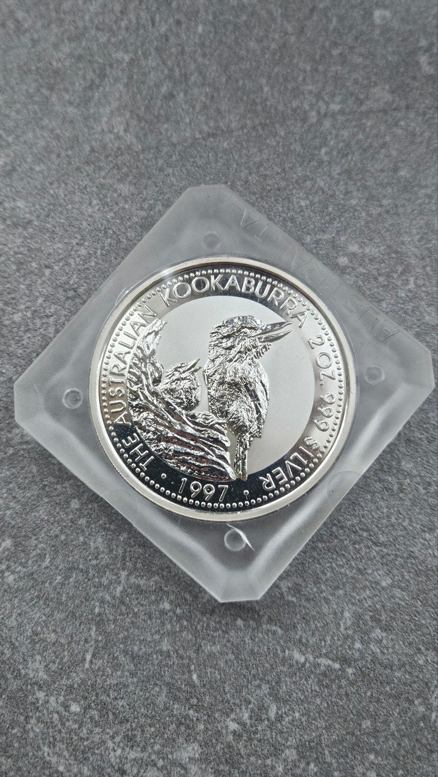 2 ounce kookaburra 1997, Ophalen of Verzenden, Zilver