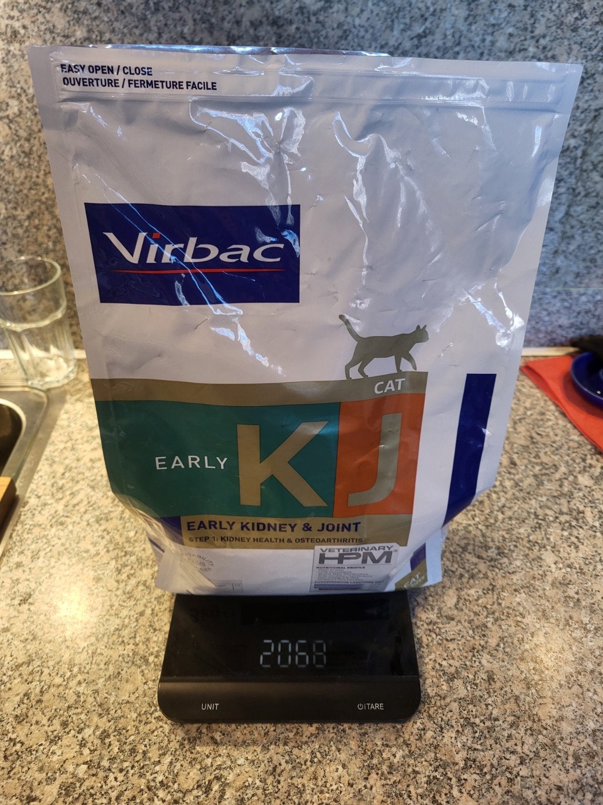 Virbac KJ1 kattenvoer voor slechte nieren 2kg, Ophalen, Kat