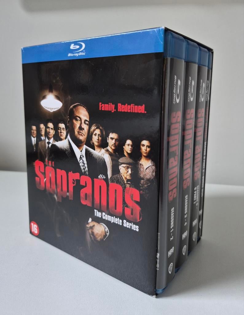 The Sopranos Complete Serie Blu-ray Boxset - Seizoen 1-6, Cd's en Dvd's, Dvd's | Tv en Series, Vanaf 16 jaar, Boxset, Drama, Ophalen of Verzenden