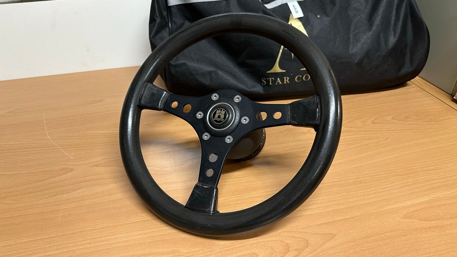 Sportstuur Volkswagen (Kever) zwart naaf 20mm, Ophalen of Verzenden, Gebruikt, Volkswagen