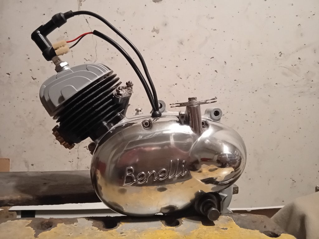 brommeronderdelen oldtimer, Ophalen of Verzenden, Gebruikt, Blok, Overige merken