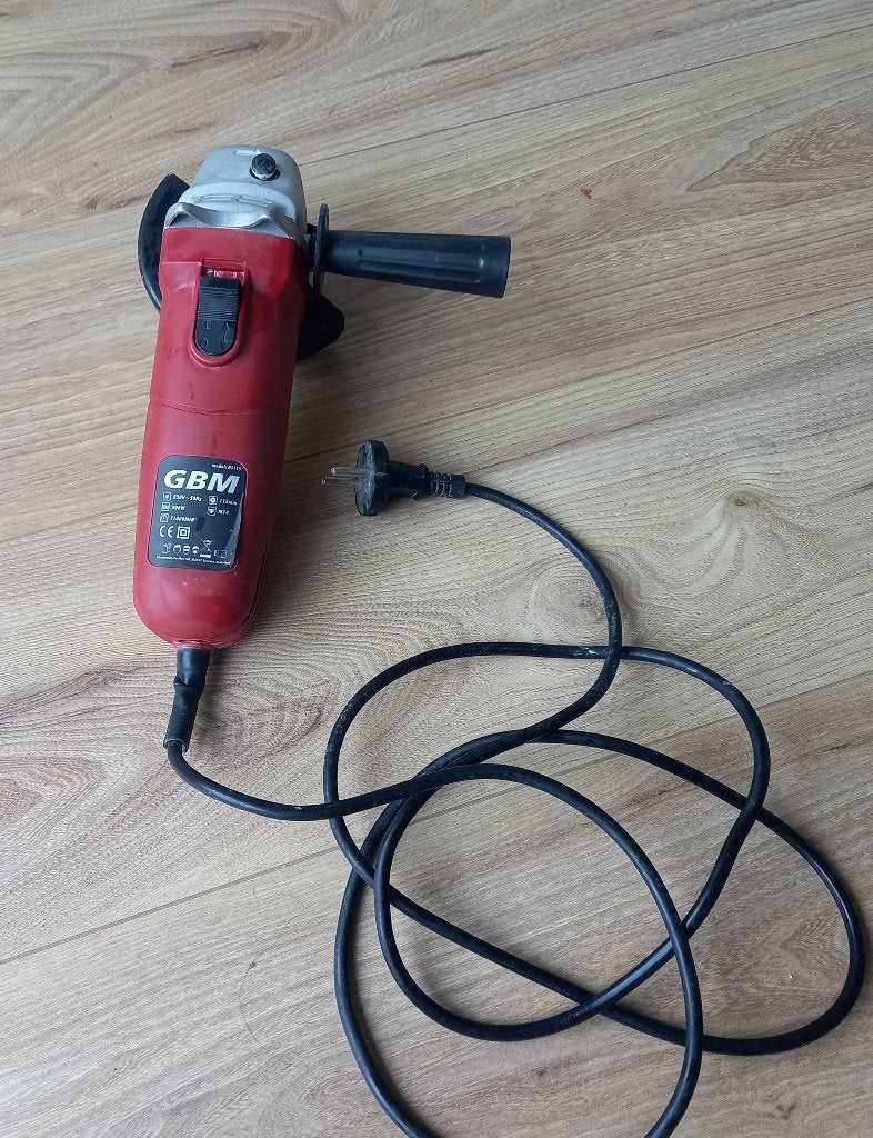 Haakse slijper GBM, Ophalen of Verzenden, Gebruikt, Minder dan 700 watt, Haakse handslijpmachine