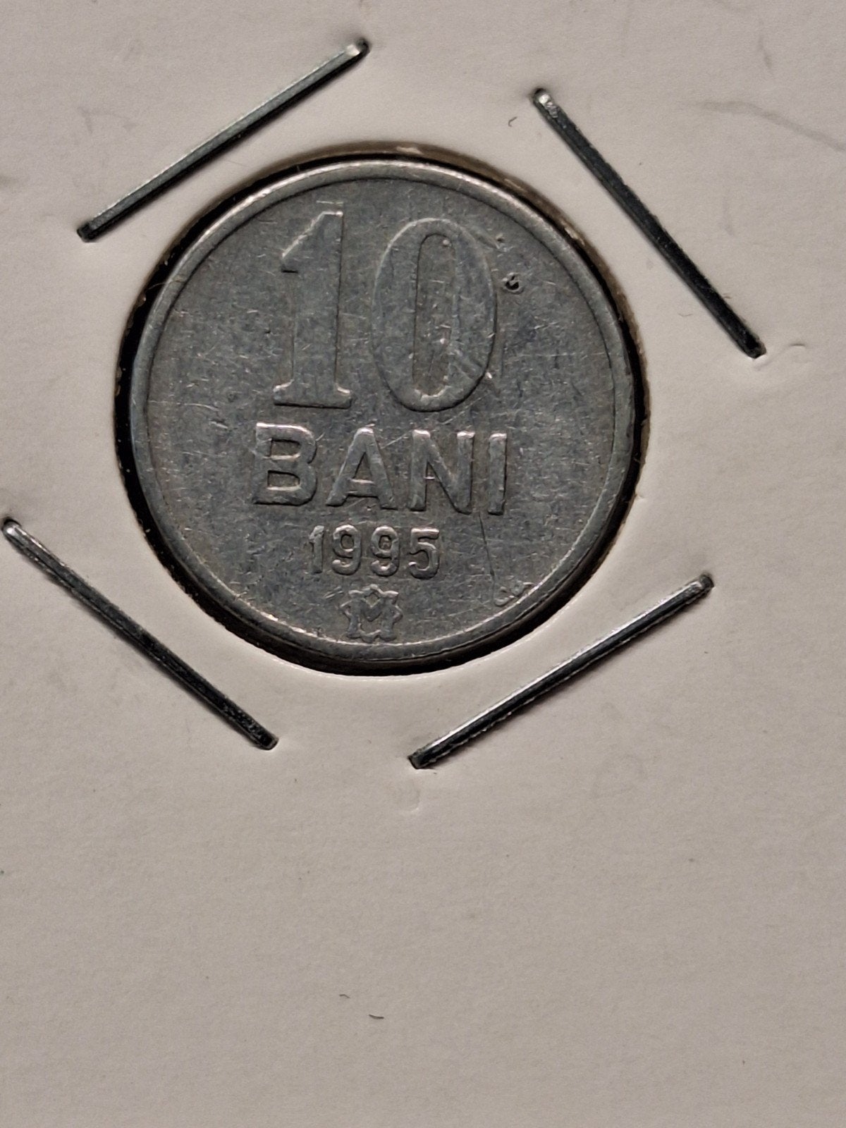 Moldavië 10 bani 1995, Postzegels en Munten, Ophalen of Verzenden, Overige landen