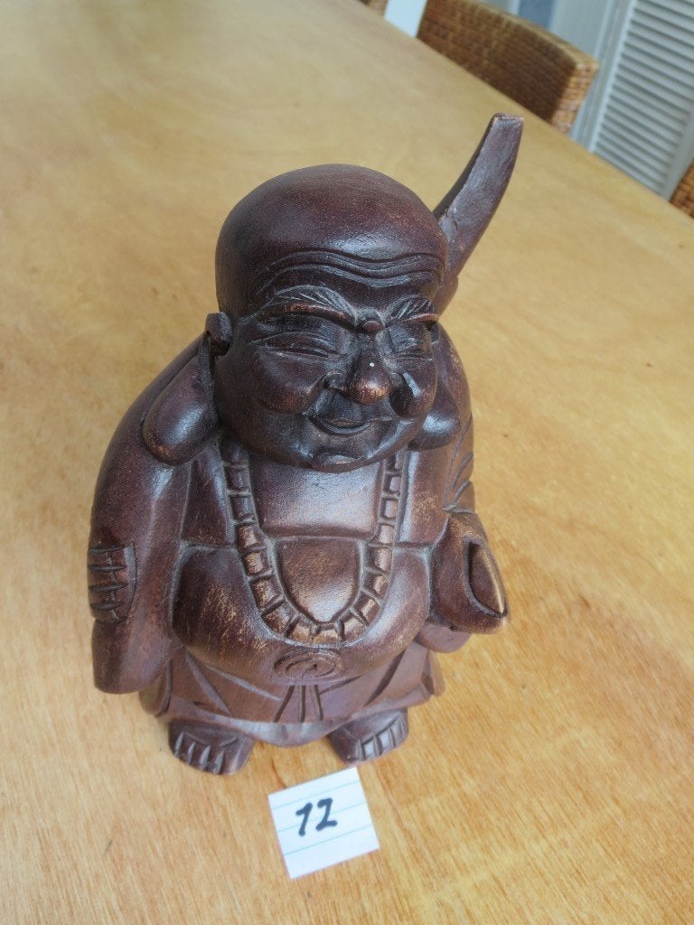 Lachende dikbuik buddha, Ophalen of Verzenden, Zo goed als nieuw, Mens